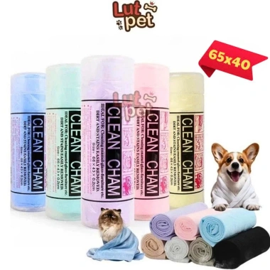 Khăn tắm chó mèo siêu thấm Size To - Lutpet, thấm hút nhanh, lau mọi bề mặt Khăn tắm chó mèo siêu thấm Size To - Lutpet, thấm hút nhanh, lau mọi bề mặt