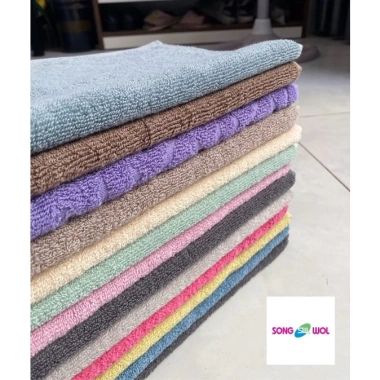 Khăn tắm cỡ trung Hàn SONGWOL cao cấp - Tông tối sang trọng 40x80cm, chỉ 33.000đ