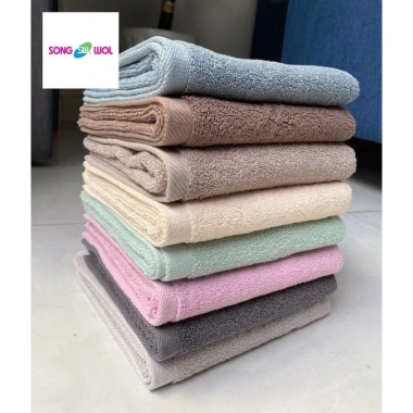 Khăn tắm cỡ trung Hàn SONGWOL cao cấp - Tông tối sang trọng 40x80cm, chỉ 33.000đ
