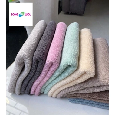 Khăn tắm cỡ trung Hàn SONGWOL cao cấp - Tông tối sang trọng 40x80cm, chỉ 33.000đ