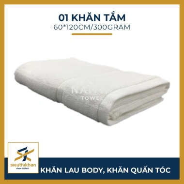 Khăn tắm cỡ vừa 60x120cm mềm mại, hút nước nhanh khô Namya NBH8M giá ưu đãi 128k 8 Khăn tắm cỡ vừa 60x120cm mềm mại, hút nước nhanh khô Namya NBH8M giá ưu đãi 128k 8