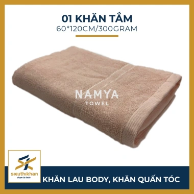 Khăn tắm cỡ vừa 60x120cm mềm mại, hút nước nhanh khô Namya NBH8M giá ưu đãi 128k 9 Khăn tắm cỡ vừa 60x120cm mềm mại, hút nước nhanh khô Namya NBH8M giá ưu đãi 128k 9