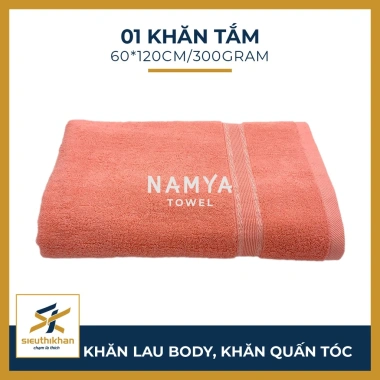 Khăn tắm cỡ vừa 60x120cm mềm mại, hút nước nhanh khô Namya NBH8M giá ưu đãi 128k 10 Khăn tắm cỡ vừa 60x120cm mềm mại, hút nước nhanh khô Namya NBH8M giá ưu đãi 128k 10