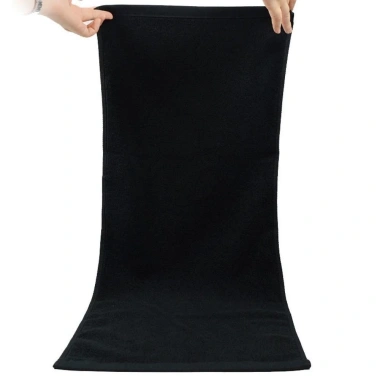 Khăn Tắm Cotton Đen Dày Mềm Mại – Dùng Gia Đình & Gym, Giá 80.352₫