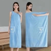 Khăn tắm cotton toàn phần, áo ống và áo choàng, đeo quấn cho người lớn - Kiểu mới, giảm giá 119.113 VND 9