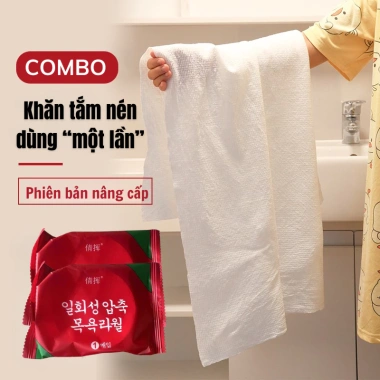 Khăn Tắm Du Lịch Nén NT DECOR - Di Động, Nhỏ Gọn, Vệ Sinh Da Mặt, Giá Ưu Đãi 17.304₫