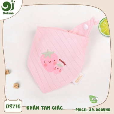 Khăn Tam Giác Cotton Dokma Mềm Mịn Nhiều Màu Fresize DS557 DS716 DS860 - Giá 29.000 VND 3 Khăn Tam Giác Cotton Dokma Mềm Mịn Nhiều Màu Fresize DS557 DS716 DS860 - Giá 29.000 VND 3