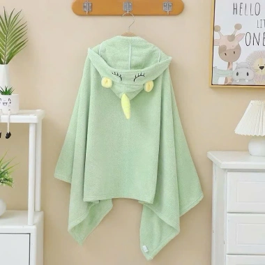 Khăn tắm kèm mũ kỳ lân 70x140cm mẫu mới 2.025 Giá chỉ 65.000đ
