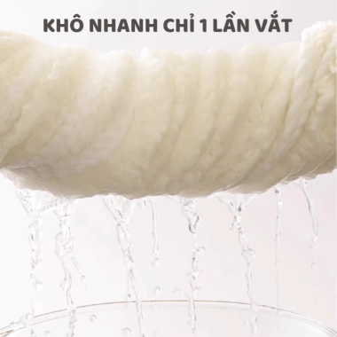 Khăn tắm lớn microfiber 70x140cm siêu mềm, thấm hút tốt PAMPER cuộn to 36.000₫