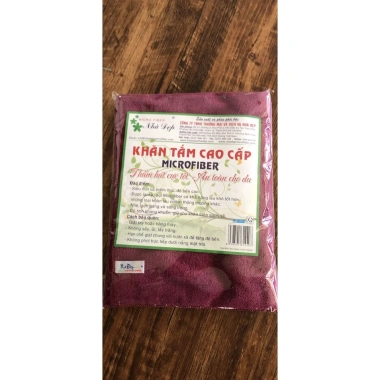 Khăn tắm Microfiber 40x80 cm Nhà Đẹp siêu mềm thấm nhanh giảm giá 39.800 VND 2