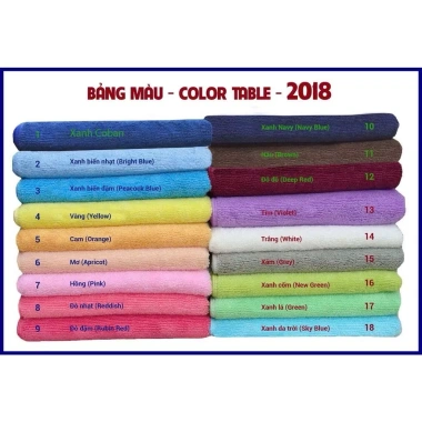 Khăn tắm Microfiber 40x80 cm Nhà Đẹp siêu mềm thấm nhanh giảm giá 39.800 VND 3