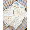 Khăn tắm muslin 4 lớp sợi tre mềm mại cho bé sơ sinh size lớn 100x110 cm Uni Baby 4
