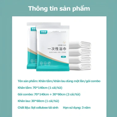 Khăn Tắm Nén Du Lịch 1 Lần Sợi Cellulose Mềm Mịn Thấm Hút Đa Kích Thước - Giá 8.000₫ 9 Khăn Tắm Nén Du Lịch 1 Lần Sợi Cellulose Mềm Mịn Thấm Hút Đa Kích Thước - Giá 8.000₫ 9