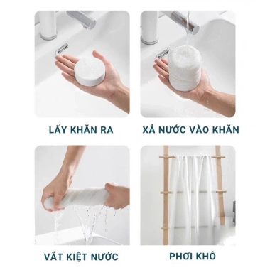 Khăn tắm nén du lịch dùng 1 lần cotton 140x70cm - Siêu mềm, giá chỉ 12.000₫ 3 Khăn tắm nén du lịch dùng 1 lần cotton 140x70cm - Siêu mềm, giá chỉ 12.000₫ 3