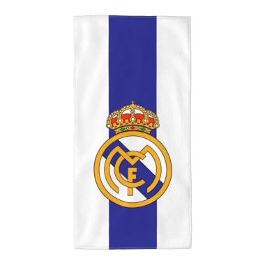 Khăn tắm Real Madrid 30x60cm mềm mại thấm hút - Dùng cho nhà bếp, khách sạn, spa, gym, quà tặng