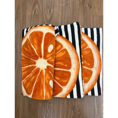 Khăn tắm size đại 90x180cm hình trái cam - Đi bơi, đi biển, giá chỉ 120.000 VND 4 Khăn tắm size đại 90x180cm hình trái cam - Đi bơi, đi biển, giá chỉ 120.000 VND 4