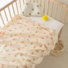 Khăn tắm sợi tre muslin 2 lớp mềm mại 100x110cm cho bé sơ sinh Uni Baby A8 - Giá ưu đãi 100.000đ 6