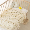Khăn tắm sợi tre muslin 2 lớp mềm mại 100x110cm cho bé sơ sinh Uni Baby A8 - Giá ưu đãi 100.000đ 8