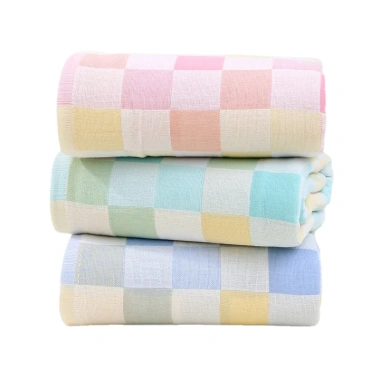 Khăn tắm sợi tre Uni Baby 70x140cm, thoáng khí, mềm mại, thấm hút nhanh cho bé