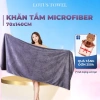 Khăn tắm Spa LotusTowel 70x140cm 100% Microfiber siêu mềm thấm hút dày dặn Giá 59.000đ