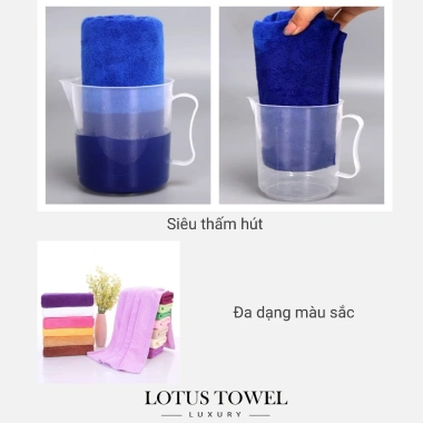 Khăn tắm Spa LotusTowel 70x140cm 100% Microfiber siêu mềm thấm hút dày dặn Giá 59.000đ 3 Khăn tắm Spa LotusTowel 70x140cm 100% Microfiber siêu mềm thấm hút dày dặn Giá 59.000đ 3