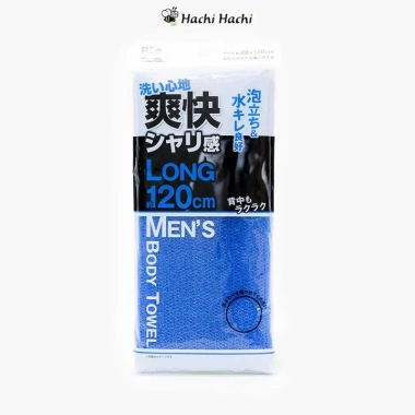 Khăn tắm tạo bọt nam 28x120cm Hachi Hachi Japan - Giá 55.000đ, thấm nhanh, không gây kích ứng