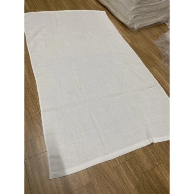 Khăn tắm trắng khách sạn 65x120 cm 200gr Siêu mềm thấm nhanh 26.900 VND