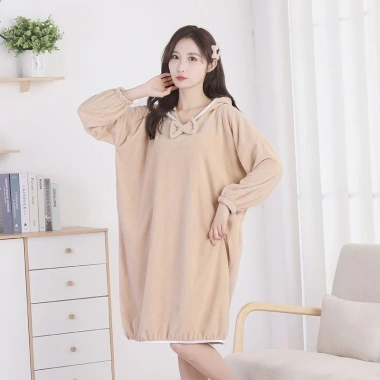 Khăn tắm và áo choàng tắm cotton nguyên chất cho gia đình nữ, giá chỉ 160.794₫ 4 Khăn tắm và áo choàng tắm cotton nguyên chất cho gia đình nữ, giá chỉ 160.794₫ 4