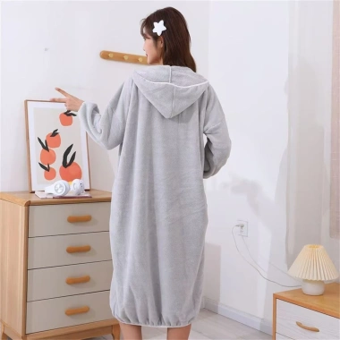 Khăn tắm và áo choàng tắm cotton nguyên chất cho gia đình nữ, giá chỉ 160.794₫