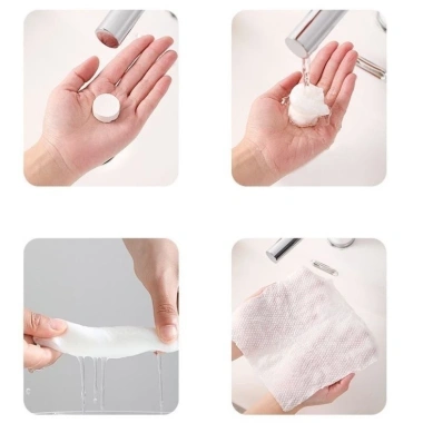 Khăn tắm viên nén du lịch dùng một lần, 20 viên Gumihoo 70x140cm chỉ 9.900₫ 2