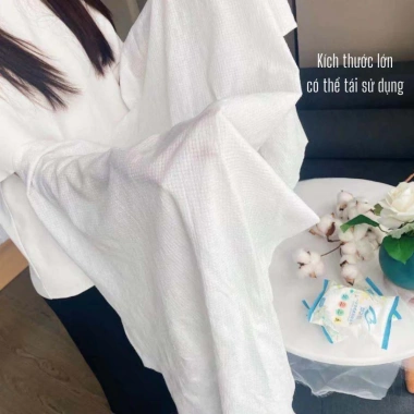 Khăn Tắm Viên Nén Lớn Cotton An Toàn Da, Dùng Nhiều Lần, Tiện Lợi Du Lịch - 13.900đ