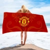 Khăn Terry một mặt Manchester United logo - Thấm hút nhanh, mềm mại, chỉ 104.749₫ 3