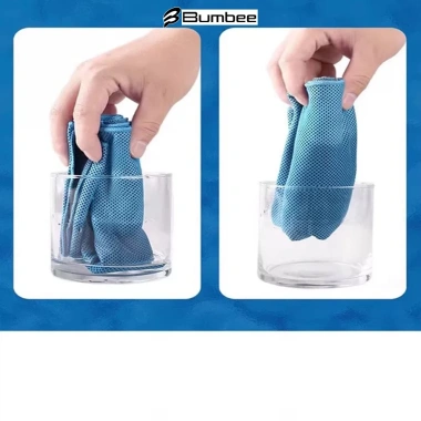 Khăn Thể Thao Microfiber 30x90cm - Làm Mát Nhanh, Thấm Hút Tốt, Chống Nóng Mùa Hè, Giá 36.500đ 6