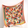 Khăn thô lụa 90x90cm choàng bản to - Quấn áo phong cách, chỉ 130.000đ 2