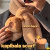 Khăn Thu Đông Capybara Dày Ấm Chống Lạnh Cổ Chữ Thập - Phụ Kiện Thời Trang Nữ, Quà Tặng VN