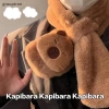 Khăn Thu Đông Capybara Dày Ấm Chống Lạnh Cổ Chữ Thập - Phụ Kiện Thời Trang Nữ, Quà Tặng VN 2