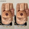 Khăn Thu Đông Capybara Dày Ấm Chống Lạnh Cổ Chữ Thập - Phụ Kiện Thời Trang Nữ, Quà Tặng VN 4