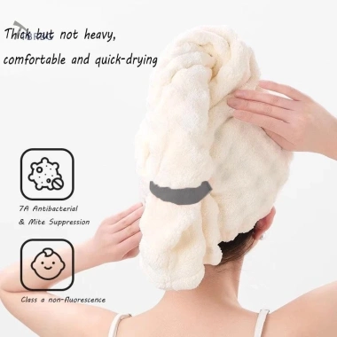 Khăn Tóc Microfiber TBRBG Lớn Quấn Nhanh Khô, Thấm Hút Cao, Giá Ưu Đãi 52.462₫ 3 Khăn Tóc Microfiber TBRBG Lớn Quấn Nhanh Khô, Thấm Hút Cao, Giá Ưu Đãi 52.462₫ 3