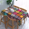 Khăn trải bàn Bohemian Mandala sặc sỡ hình chữ nhật – Trang trí tiệc, nhà cửa, chỉ 62.856₫