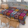 Khăn trải bàn Bohemian Mandala sặc sỡ hình chữ nhật – Trang trí tiệc, nhà cửa, chỉ 62.856₫ 6