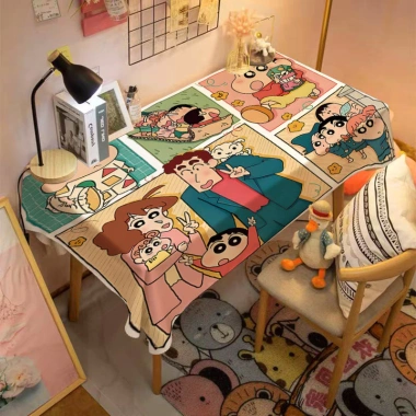 Khăn Trải Bàn Crayon Shin‑Chan Dễ Thương - Vải Chống Bụi, Trang Trí, Giá 77.464₫ 9 Khăn Trải Bàn Crayon Shin‑Chan Dễ Thương - Vải Chống Bụi, Trang Trí, Giá 77.464₫ 9