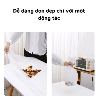 Khăn Trải Bàn Dùng Một Lần 180x180cm Hộp 20 Cái PE Đa Năng Tiện Lợi - 70.000 VND 7