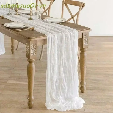 Khăn trải bàn gạc ADAMESUO 90x180 Vintage Boho Cheesecloth giá ưu đãi 54.756₫