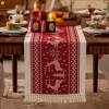 Khăn Trải Bàn Handmade Cotton Vải Lanh Đỏ - Trang Trí Tết 2.026, Chất Lượng Cao, Giá 107.892 VND 9