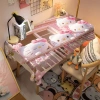 Khăn Trải Bàn Hellokitty Hoạt Hình Cô Gái Trái Tim - Vải Đệm Cà Phê Phòng Ký Túc Xá Giá Ưu Đãi 101.382₫ 8