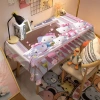 Khăn Trải Bàn Hellokitty Hoạt Hình Cô Gái Trái Tim - Vải Đệm Cà Phê Phòng Ký Túc Xá Giá Ưu Đãi 101.382₫ 9