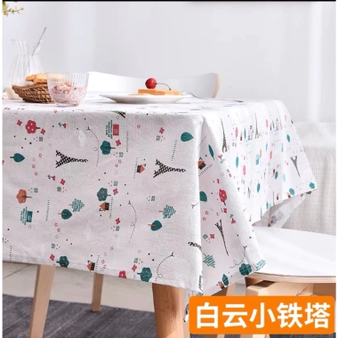 Khăn Trải Bàn May Gập Viền Canvas Thảm Picnic Đạo Cụ Chụp Hình Trang Nhã - Giá 65.000 VND 4