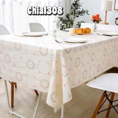 Khăn Trải Bàn Nhựa PVC Không Thấm Nước Cao Cấp – Bán Theo Mét Giá Ưu Đãi 84.000₫