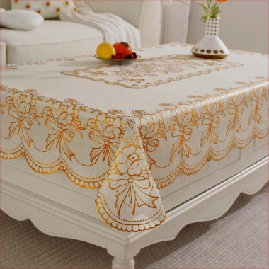 Khăn trải bàn NLINNI PVC dày, chống thấm, dễ làm sạch, chữ nhật cho bàn ăn 8 Khăn trải bàn NLINNI PVC dày, chống thấm, dễ làm sạch, chữ nhật cho bàn ăn 8