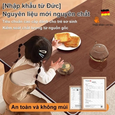 Khăn trải bàn PVC trong suốt không thấm nước, chống dầu, chống trơn trượt - Giá chỉ 18.510 VND 2